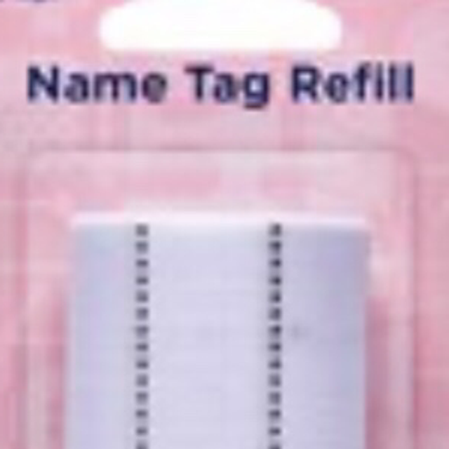 Name Tag Refill - 36 Tags