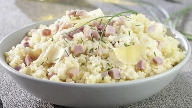 Salade de perles jambon/emmental 