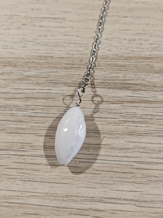 Pendule olive - rose pale