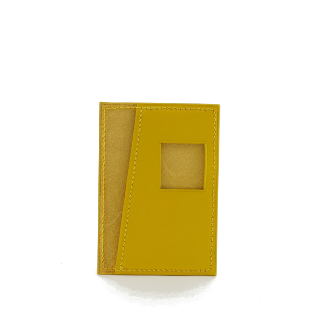 Porte-Pass Navigo Fenêtre Haute DENSHA Jaune Vif