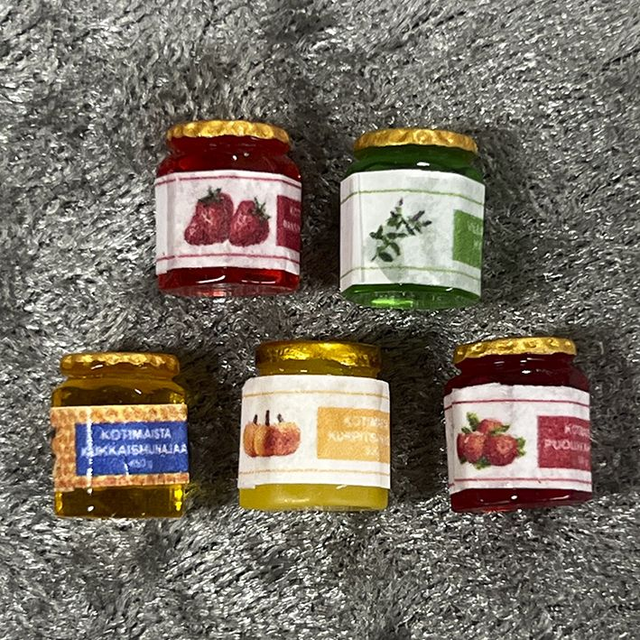 Hillo- ja hunajasetti 5 purkkia