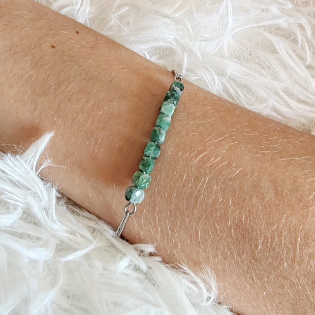 Bracelet Collection élégance Émeraude 