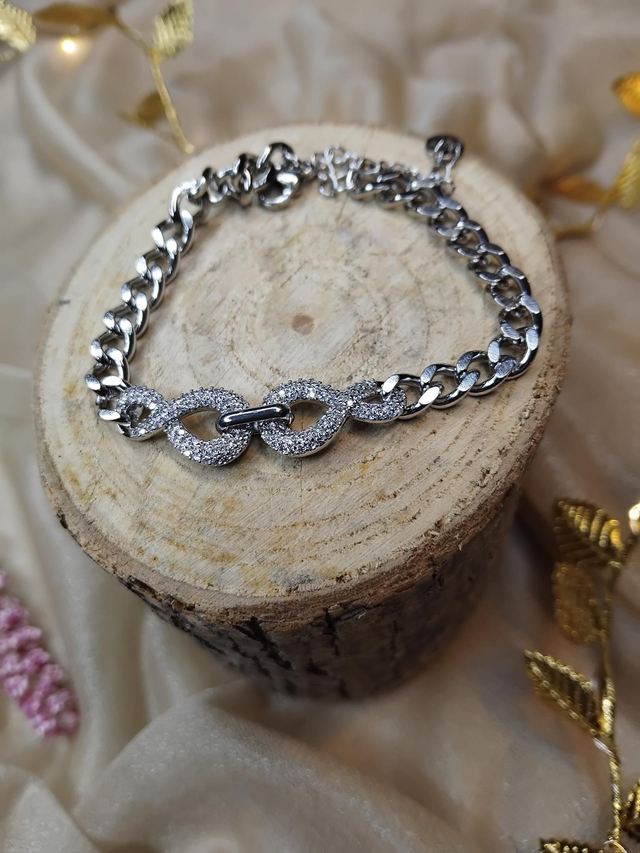 Bracelet acier Symbiose 