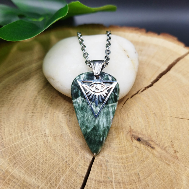 Pendentif Séraphinite