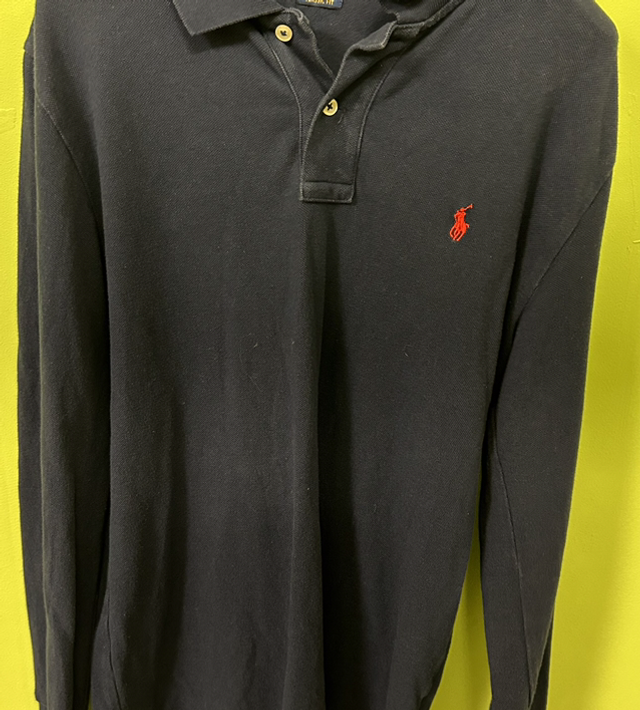 Polo Ralph Lauren - Blue Long Sleeve Top - Size Large - 722