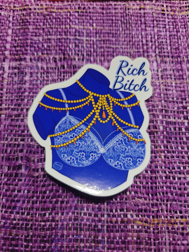 Rich Bitch sticker