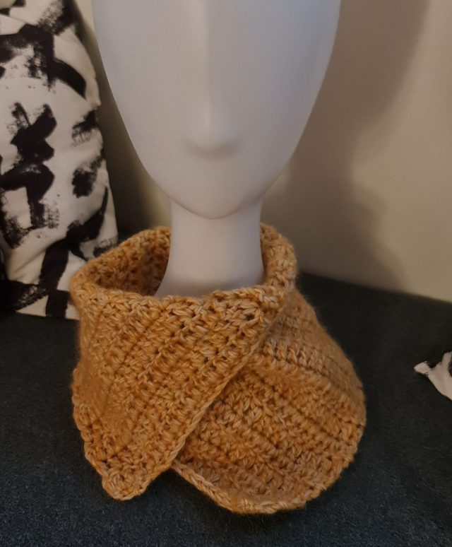 Klappschal aus Alpaka-, Merino- und Mohairwolle