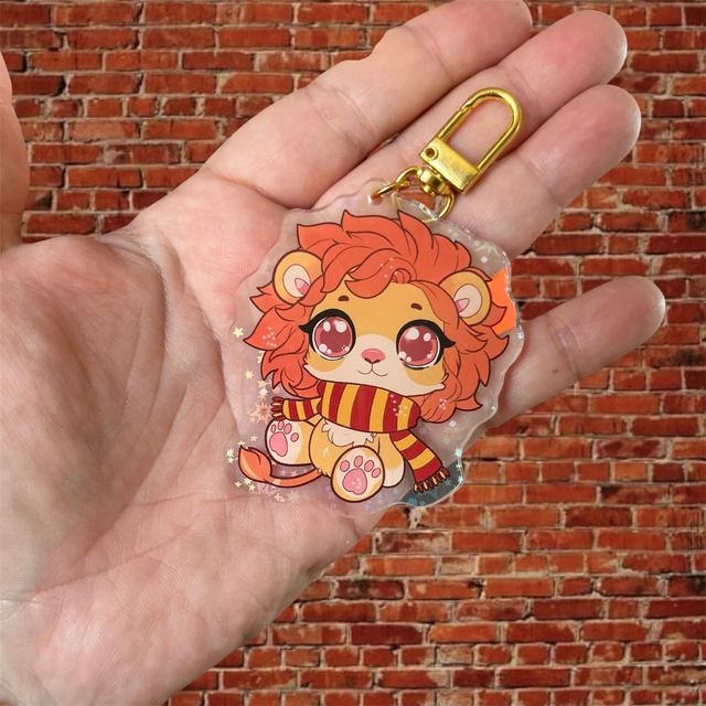 Porte clé Acrylique Gryffondor