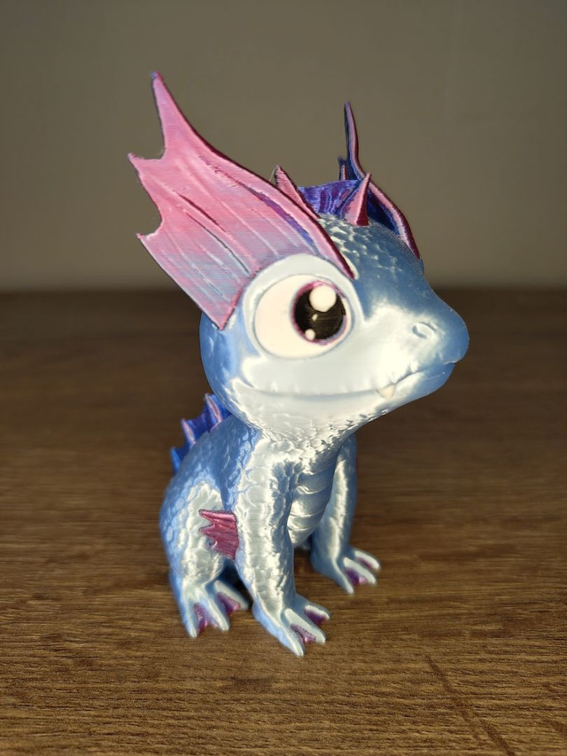 3D Druck: Dragon - Water, Wasserdrache