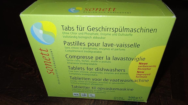 Sonett - vaatwastabletten (25st) 500gr