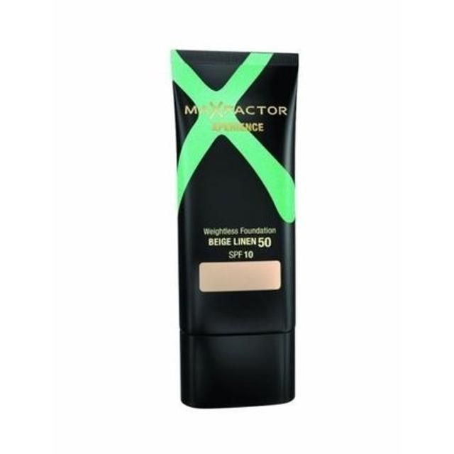 Max Factor Xperience Liquid Foundation 50 Beige Linen Spf 10 30 Ml