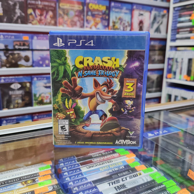 Crash Bandicoot Trilogy Usado