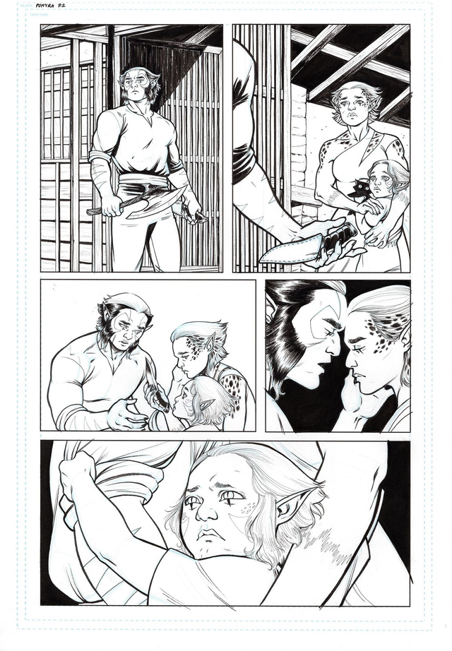 09/2025 - ThunderCats : Pumyra #1 Page 02 - ORIGINAL, A3 (11.7x16.5)