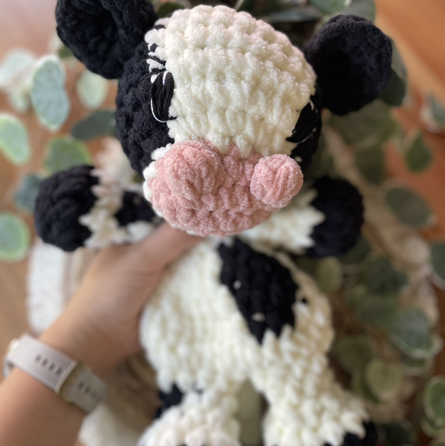 Kuh gehäkeltes Schnuffeltier 🐮 