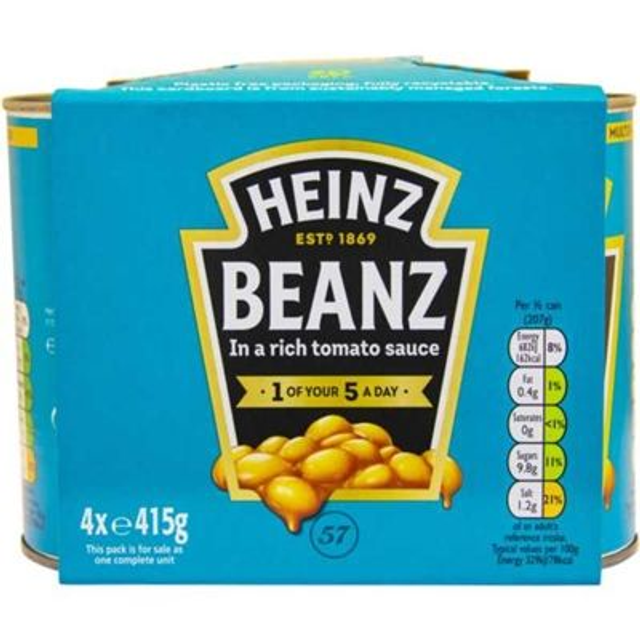 Baked Beans - Heinz- 4 x 415g