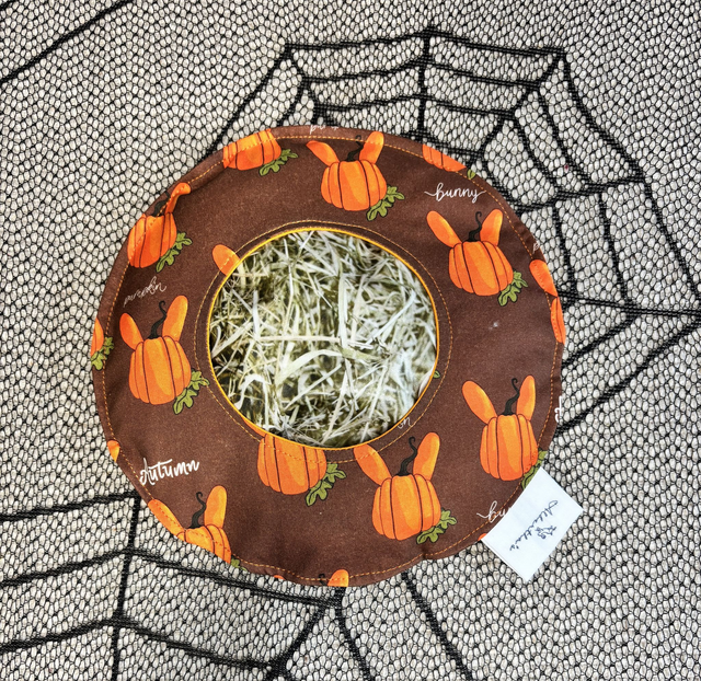 Sac à foin de sol Albertha&#039;s &quot;Pumpkin&quot; - 1 ouverture