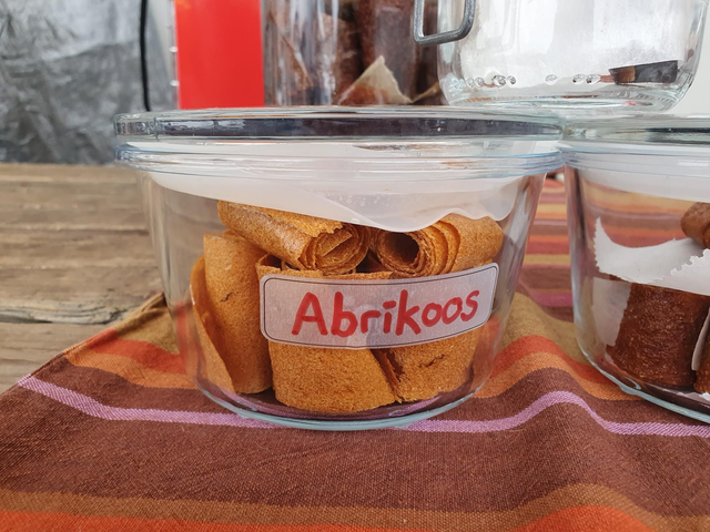 Abrikoos roll-up