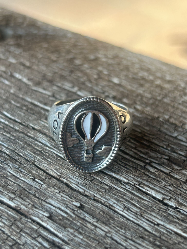 Anello Vola Alto - nero