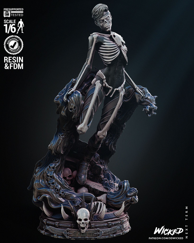 Statue FAMINE série Xmen comics