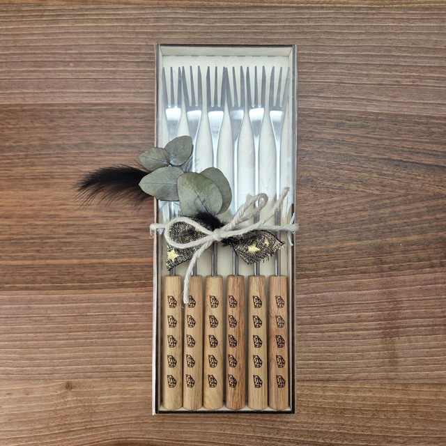 Fonduegabeln-Set 6er