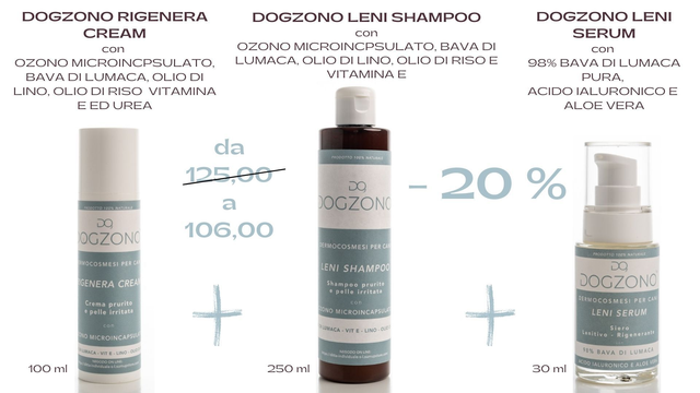 RIGENERA CREAM + LENI SHAMPOO + LENI SERUM