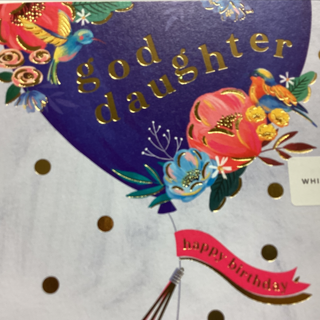 Birthday Relative God Daughter WF