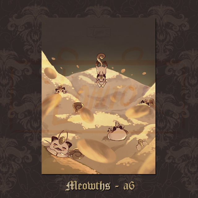 Print Pila de Meowths