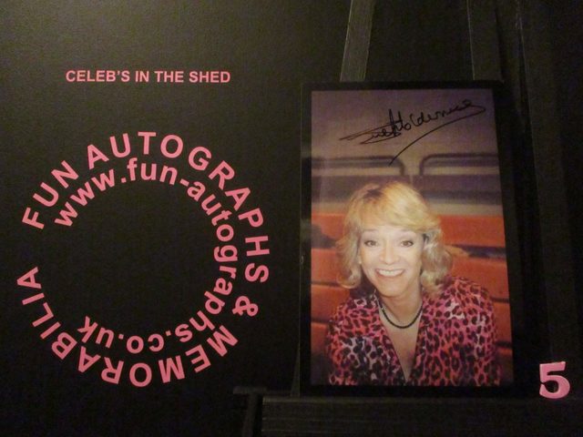 Sue Holderness Authentic Autographed 6x4 Our Facing Black Border Photograph (5)