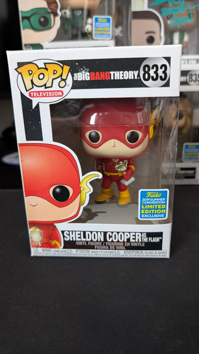 Funko Pop The Big Bang Theory Sheldon Cooper as The Flash 833