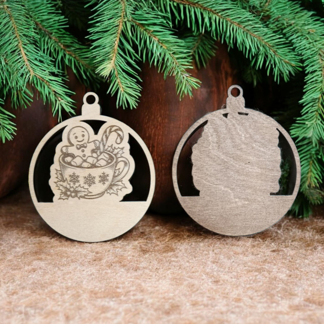 Boule de noël personnalisée 