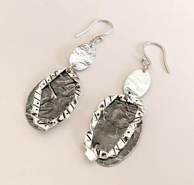 Pendientes DEV en Plata 925 móviles