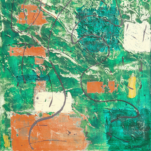 'Filament Sea' [B] - square card (15cm) + envelope