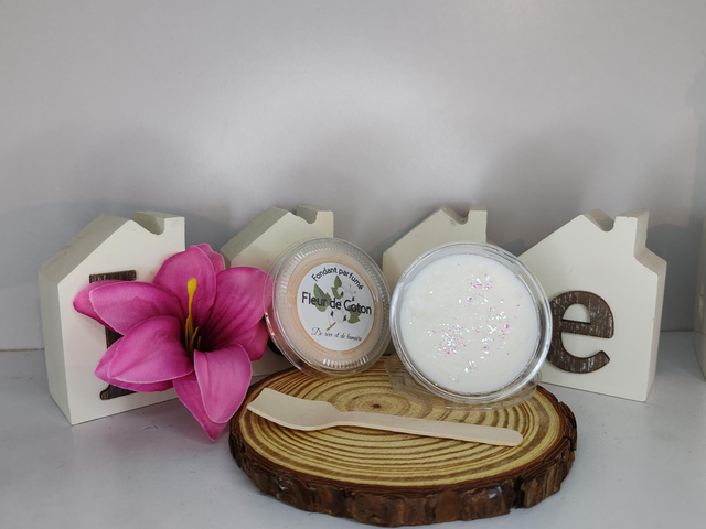 Fondant crémeux Fleur de coton 