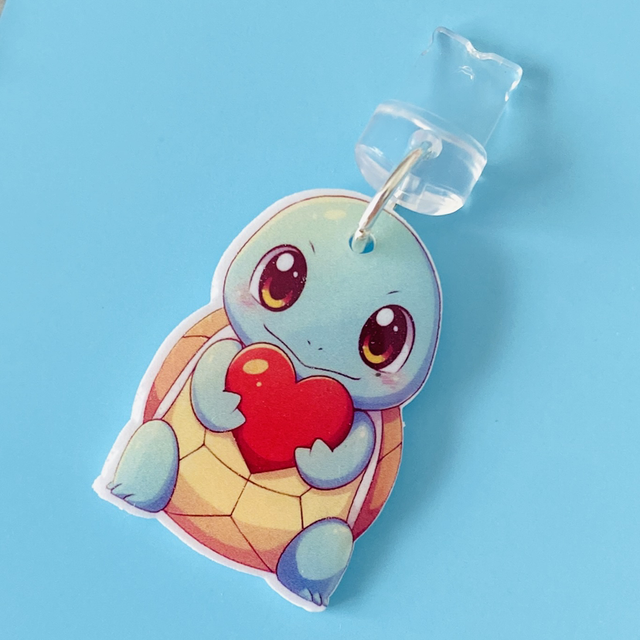 Charm Heart Carapuce 