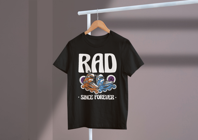 Rad Since Forever Retro Style Classic Vibes Life Humor. Rad seit jeher Retro-Stil, klassische Stimmung, Lebenshumor