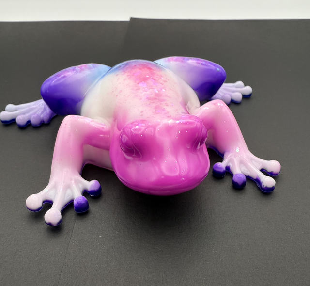 Grenouille Porcelaine Pailletée