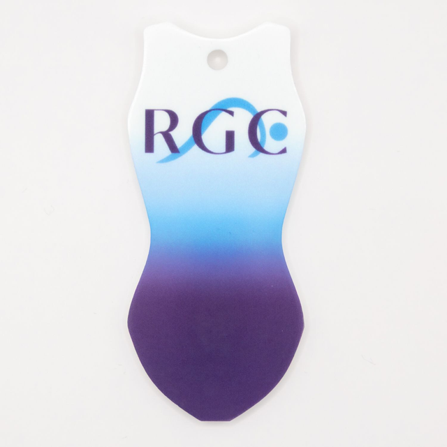 Gymnastics Club Keyring -  Rugby Gymnastics Club