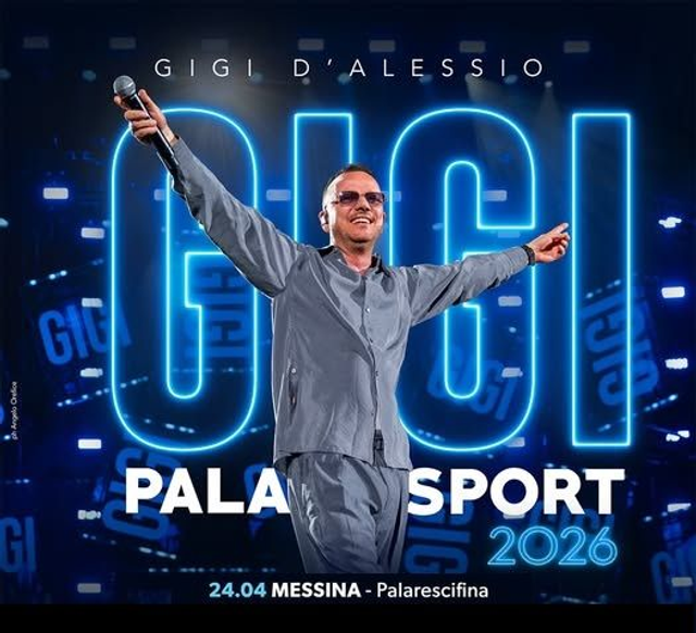 Acconto / Cauzione poltrona bus A/R concerto GIGI D'ALESSIO - ME - 24 e 25 Apr 2025 