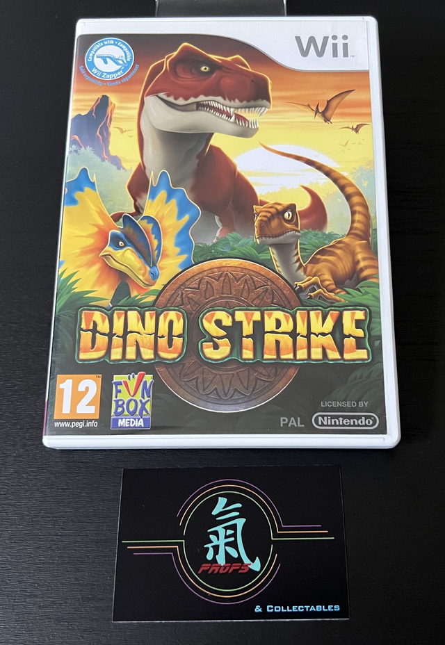 Nintendo Wii game : Dino Strike * Complete *