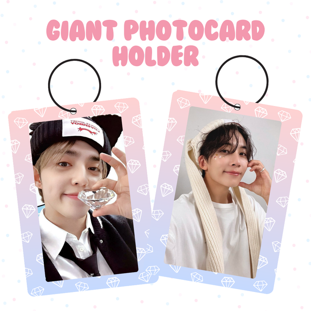 SEVENTEEN Giant Photocard Holders