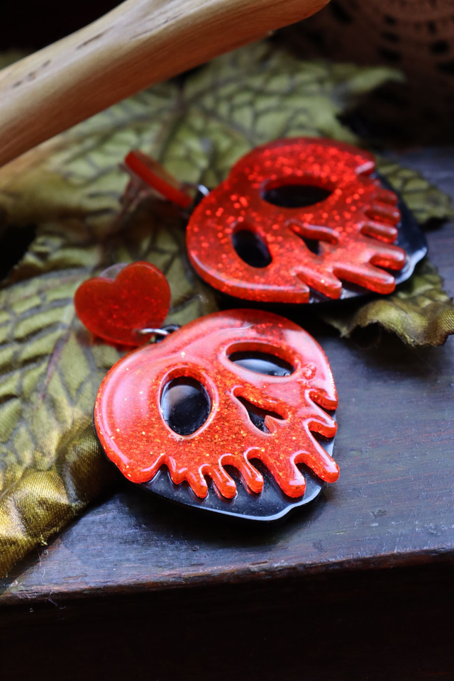 Boucles d'oreille • Poison apple