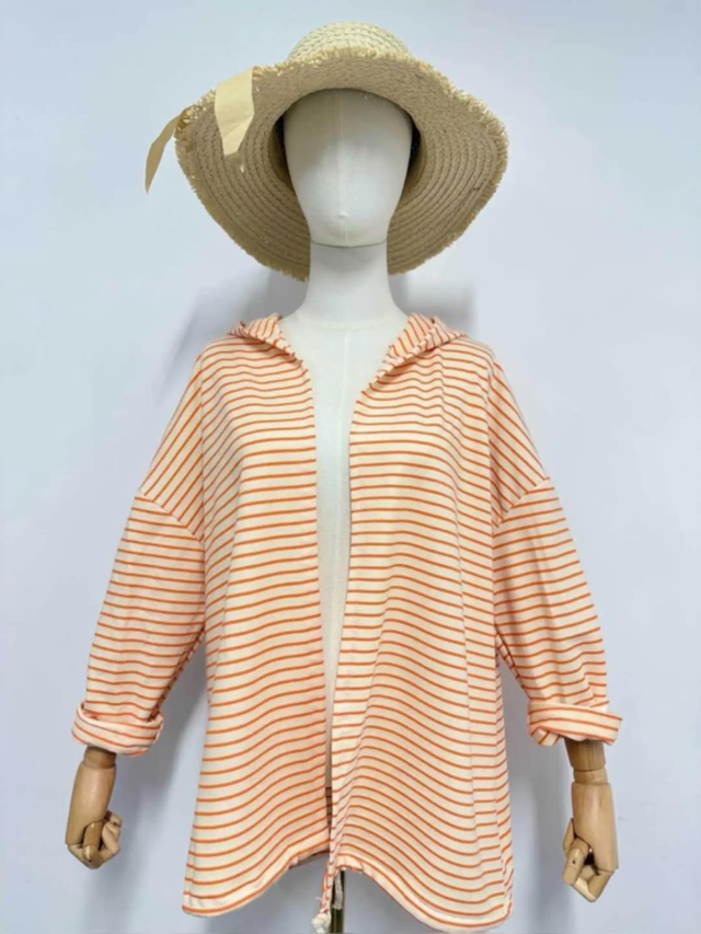 VESTE A CAPUCHE MARINA *