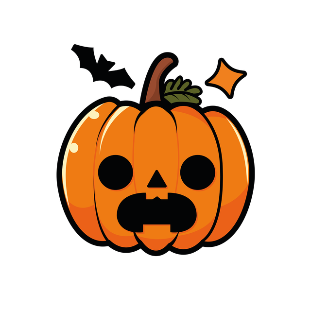 Boucles d&#039;oreilles Citrouille