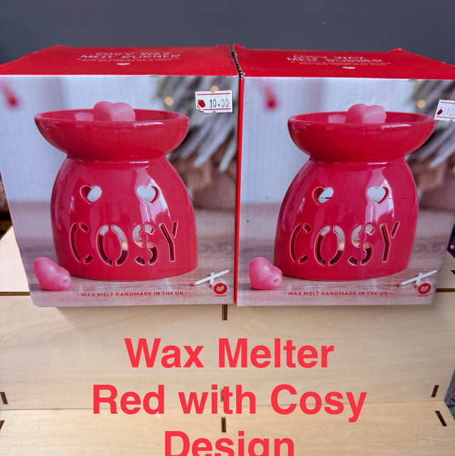 Red Wax Melter with Cosy Design