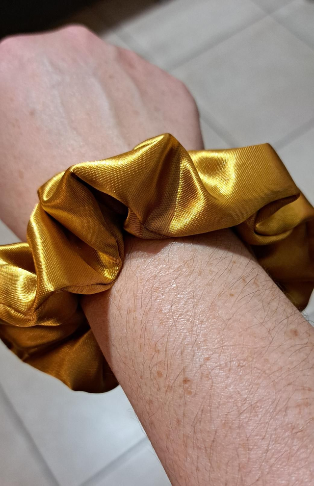 Chouchou, scrunchie en satin