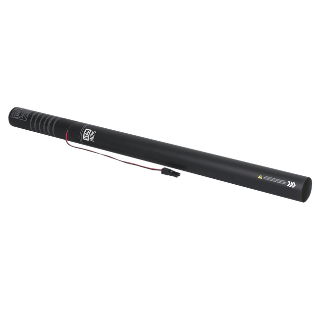 Canon à confettis électrique 80 cm Blanc