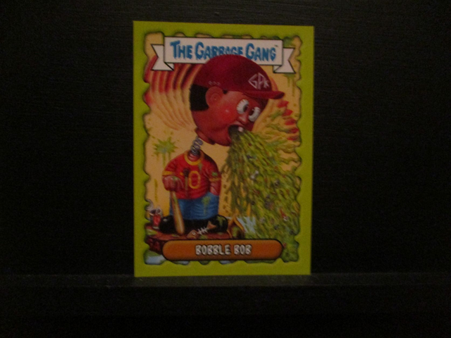 Bobble Bob - (Topps) The Garbage Gang Original Trading Card #33