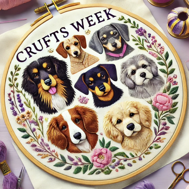 Crufts Week Cross Stitch Kit - Bespoke
