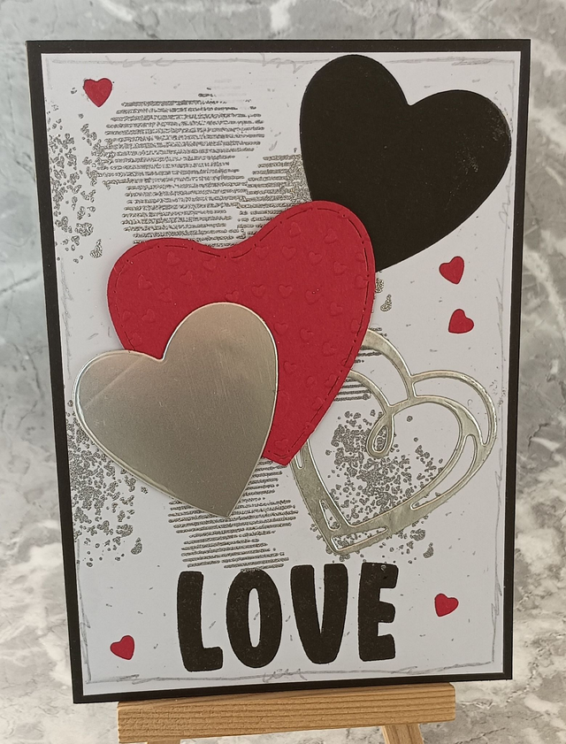 Carte Saint-Valentin LOVE – Carte romantique légèrement masculine sv 2