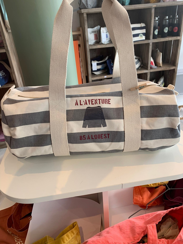 Sac Polochon Marinière